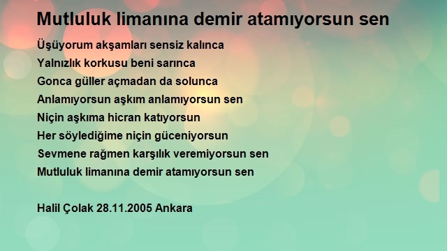 Halil Çolak