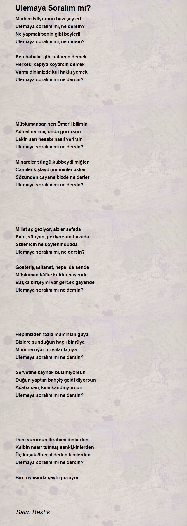 Saim Bastık