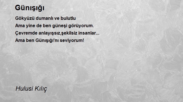 Hulusi Kılıç