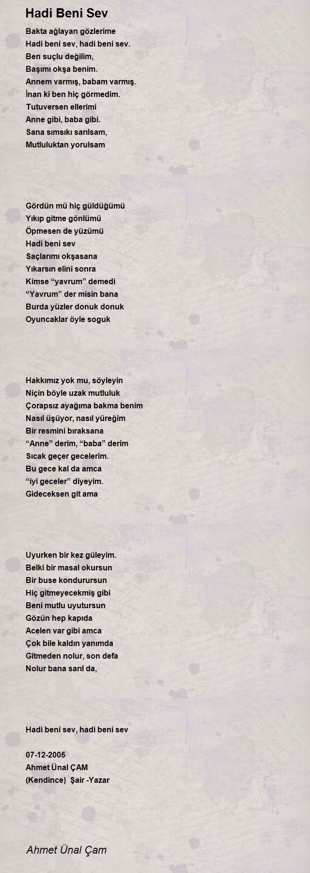 Ahmet Ünal Çam