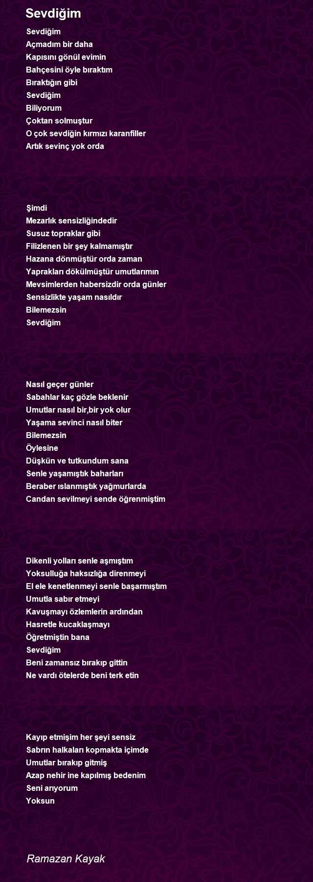 Ramazan Kayak