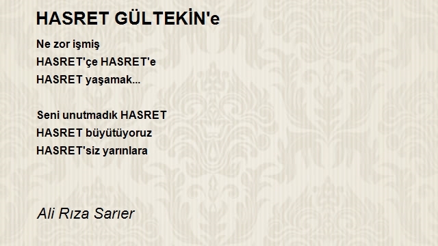 Ali Rıza Sarıer