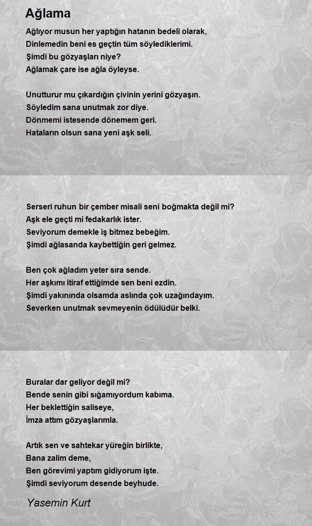 Yasemin Kurt