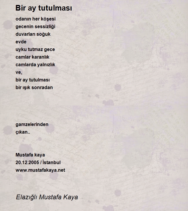 Elazığlı Mustafa Kaya