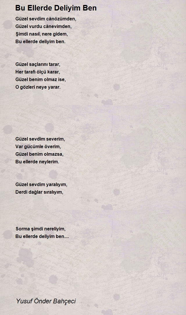 Yusuf Önder Bahçeci