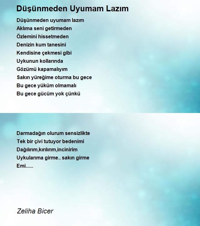 Zeliha Bicer