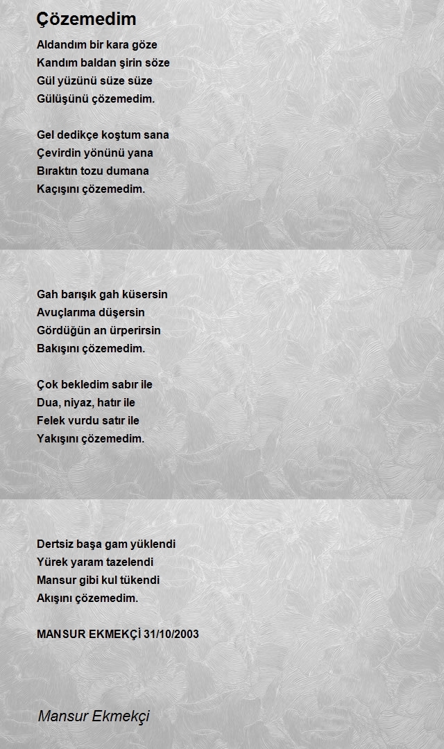 Mansur Ekmekçi