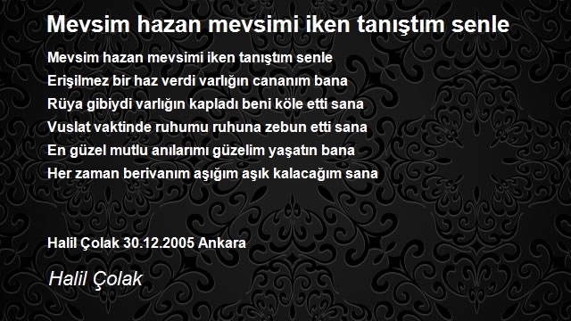 Halil Çolak