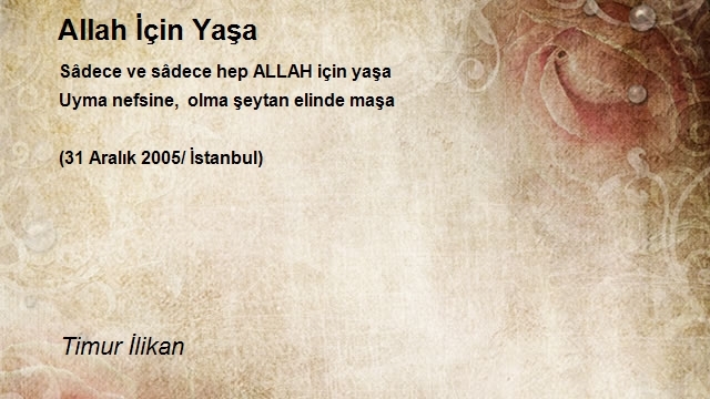 Timur İlikan