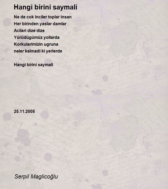 Serpil Maglicoglu