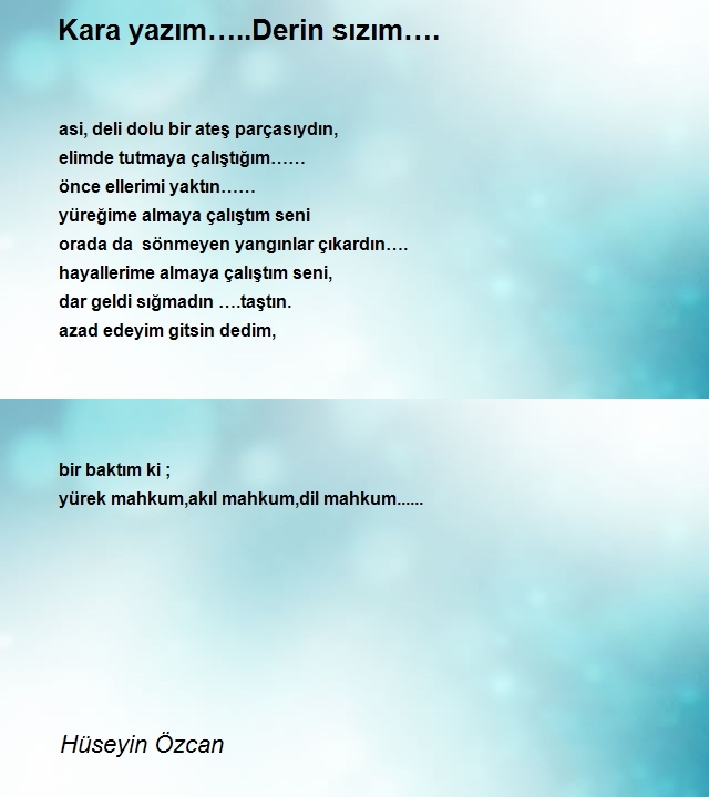 Hüseyin Özcan