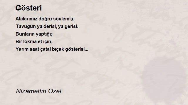 Nizamettin Özel
