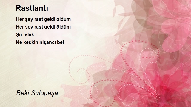 Baki Sulopaşa