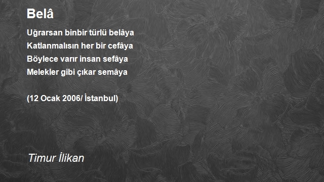 Timur İlikan