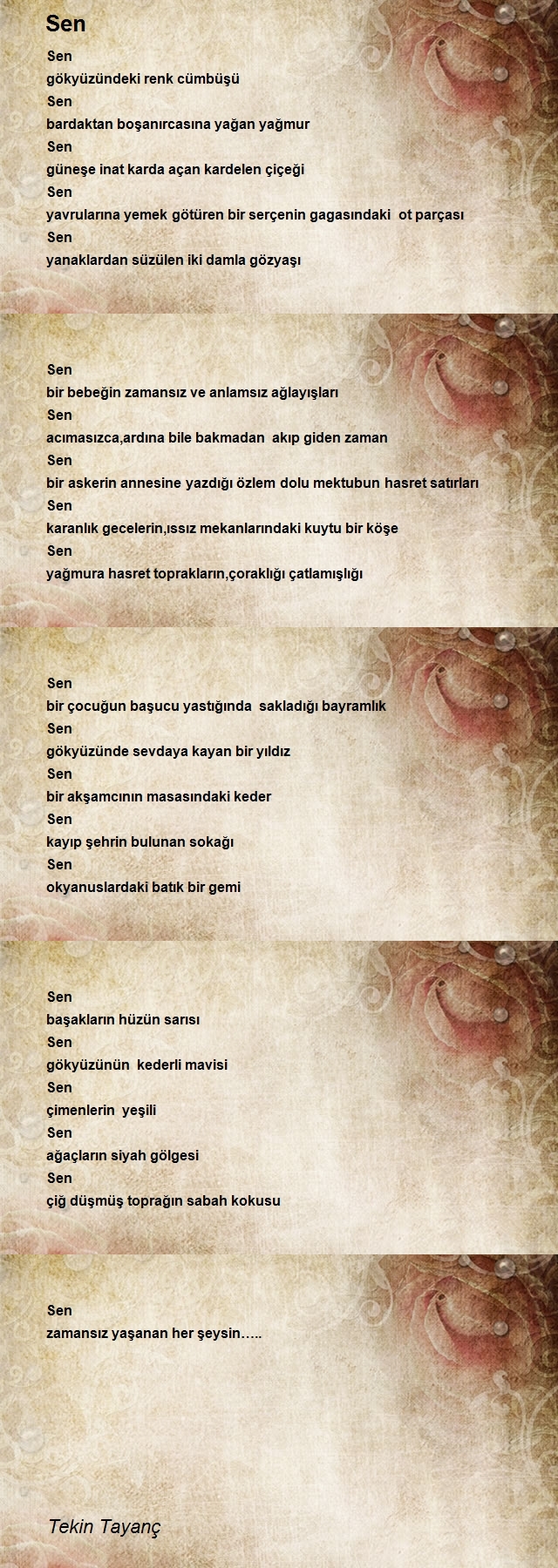 Tekin Tayanç