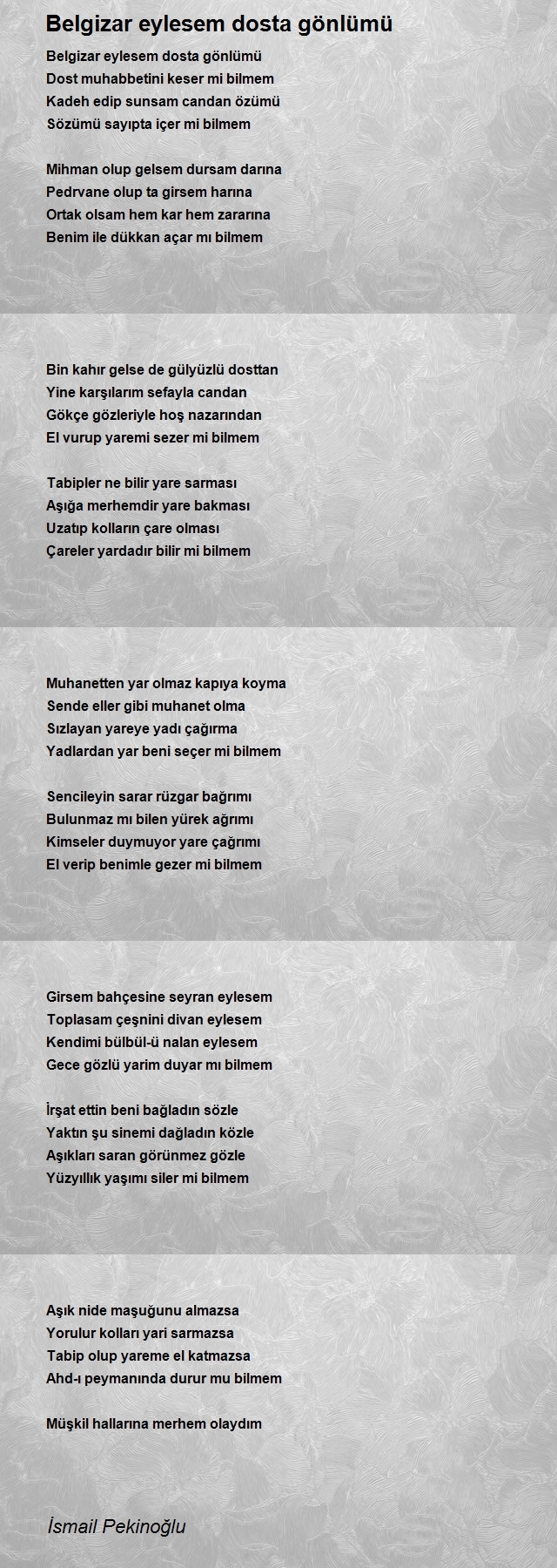 İsmail Pekinoğlu