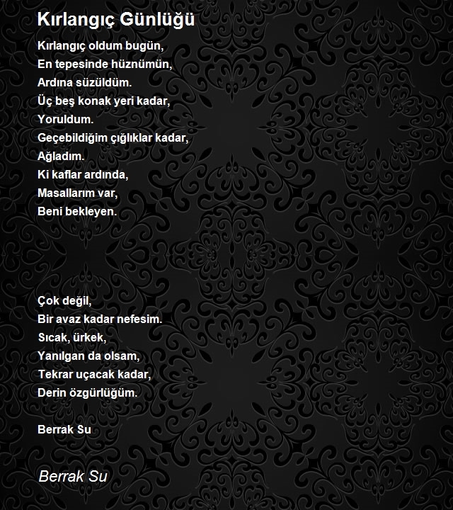 Berrak Su