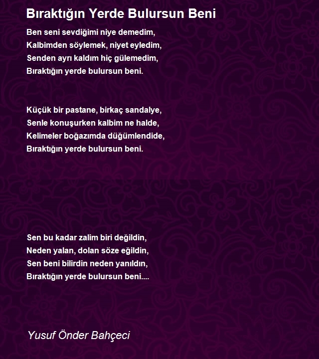 Yusuf Önder Bahçeci