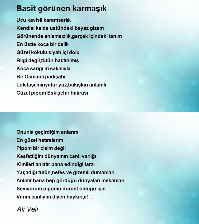 Ali Veli