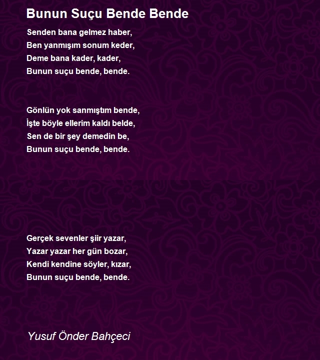 Yusuf Önder Bahçeci