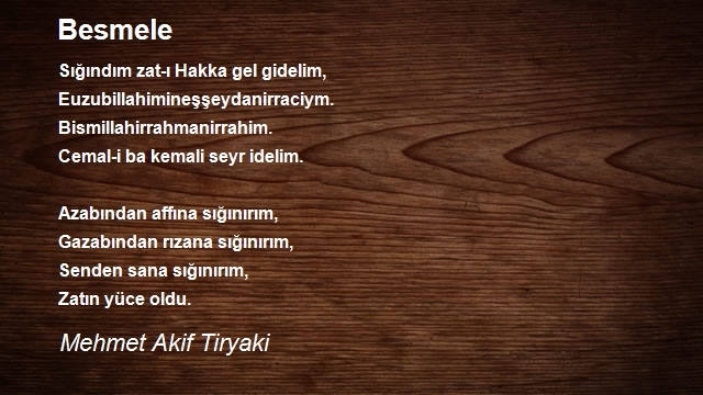 Mehmet Akif Tiryaki