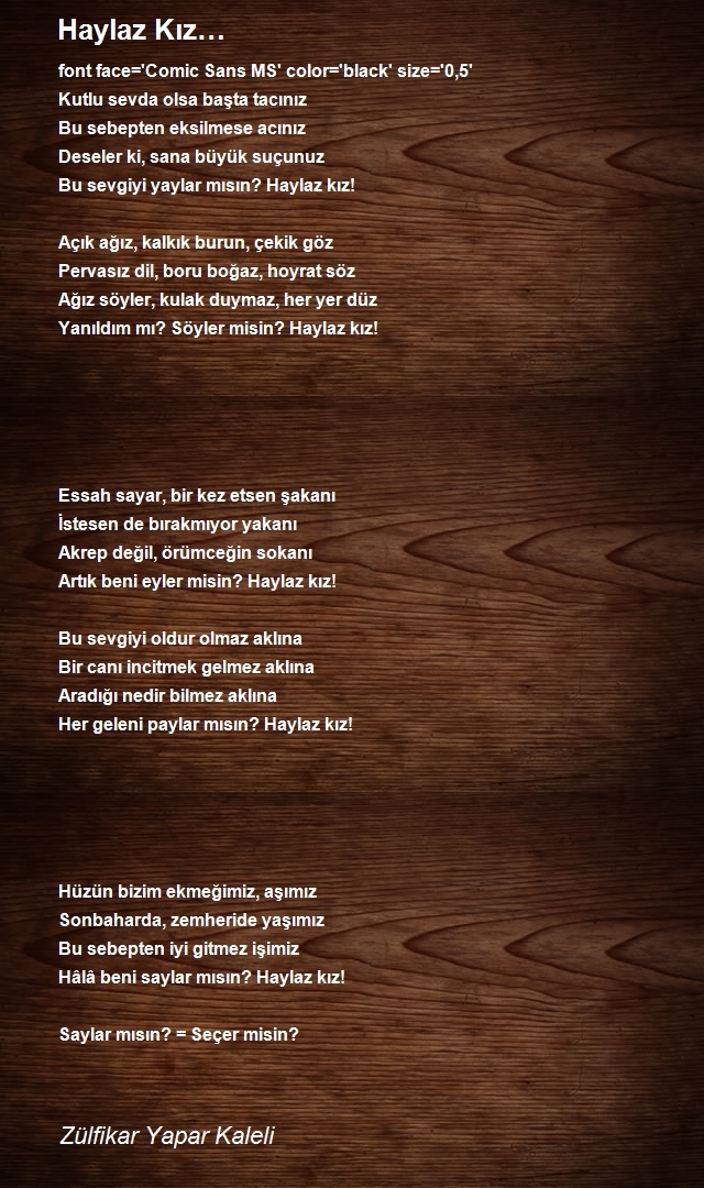 Zülfikar Yapar Kaleli