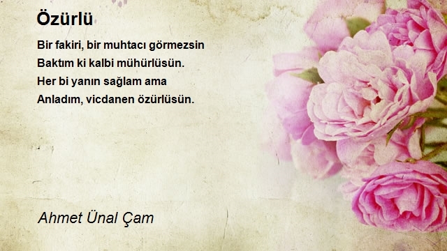 Ahmet Ünal Çam