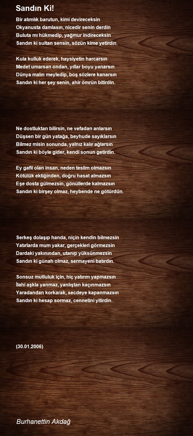 Burhanettin Akdağ