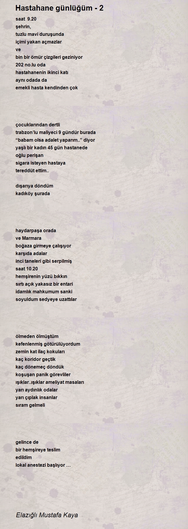 Elazığlı Mustafa Kaya