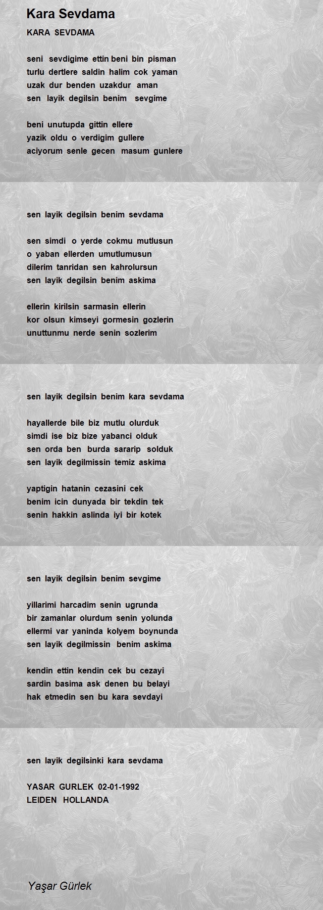 Yaşar Gürlek