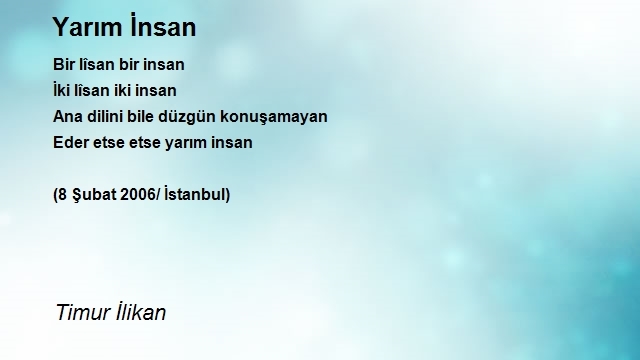 Timur İlikan