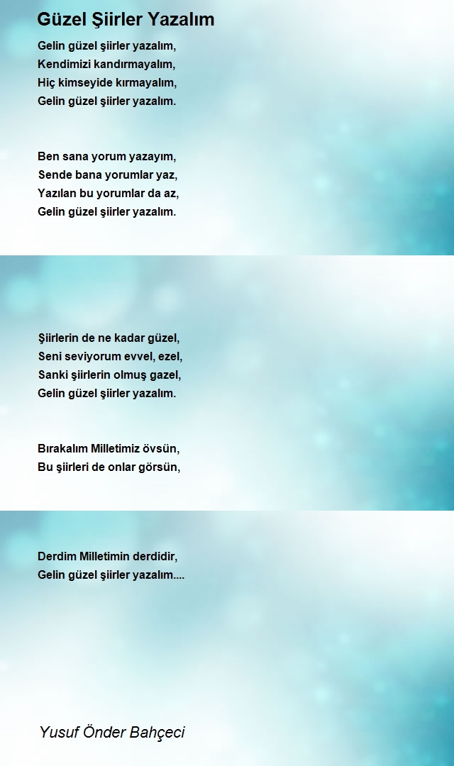 Yusuf Önder Bahçeci