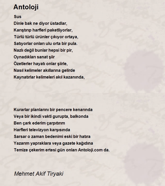 Mehmet Akif Tiryaki
