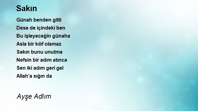 Ayşe Adlım