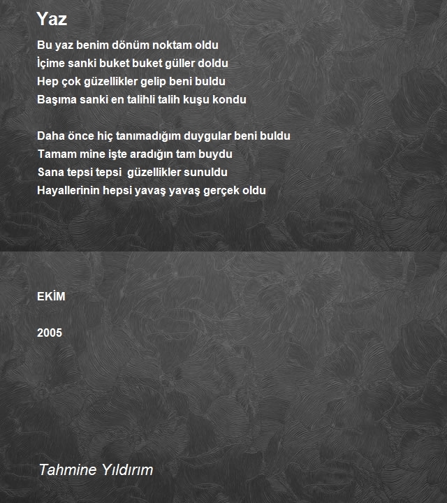 Tahmine Yıldırım