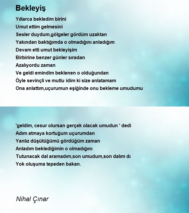 Nihal Çınar