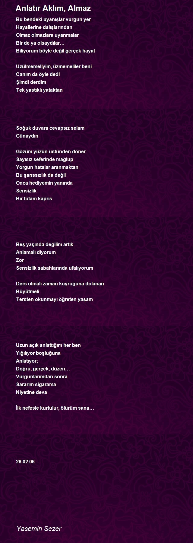 Yasemin Sezer Tulgar
