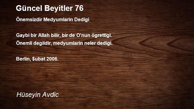Hüseyin Avdic