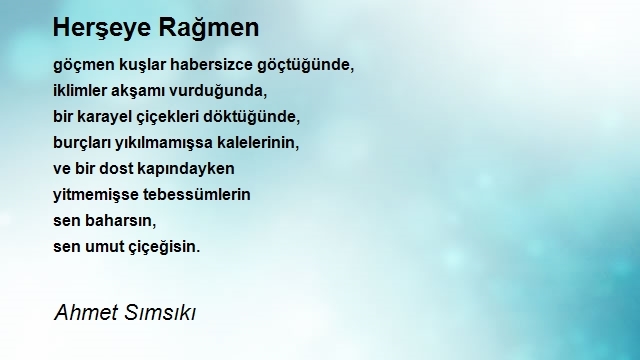 Ahmet Sımsıkı