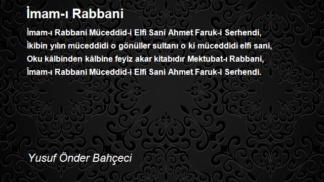 Yusuf Önder Bahçeci