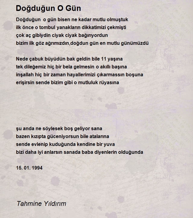 Tahmine Yıldırım