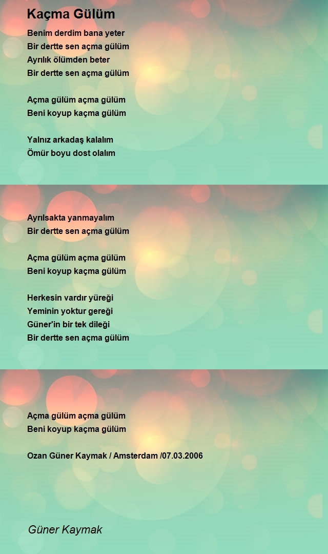 Güner Kaymak