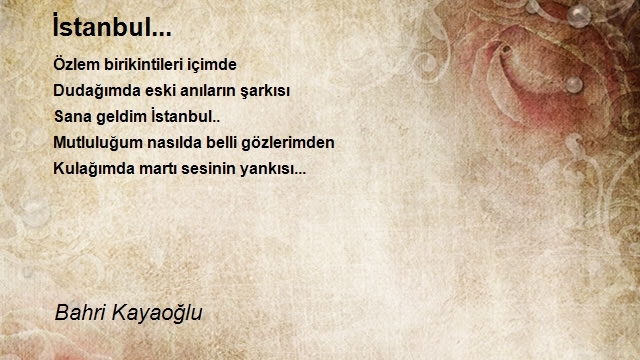 Bahri Kayaoğlu