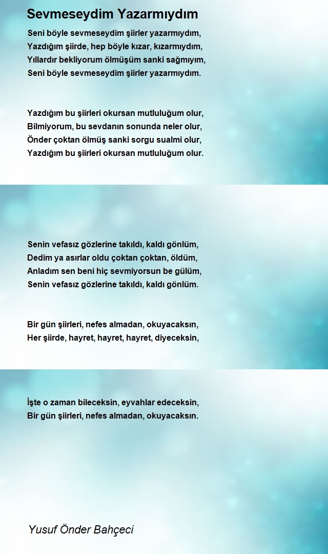 Yusuf Önder Bahçeci