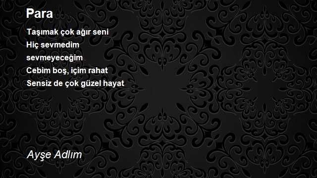 Ayşe Adlım
