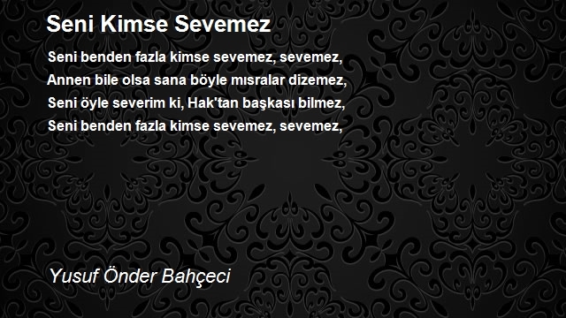 Yusuf Önder Bahçeci