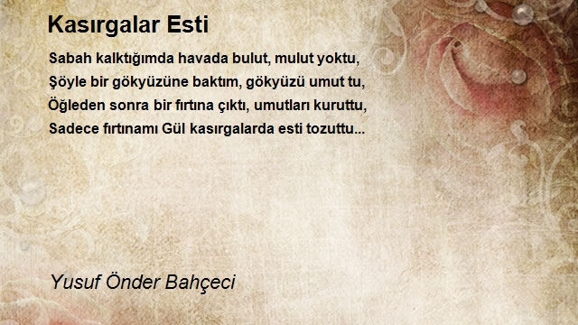 Yusuf Önder Bahçeci