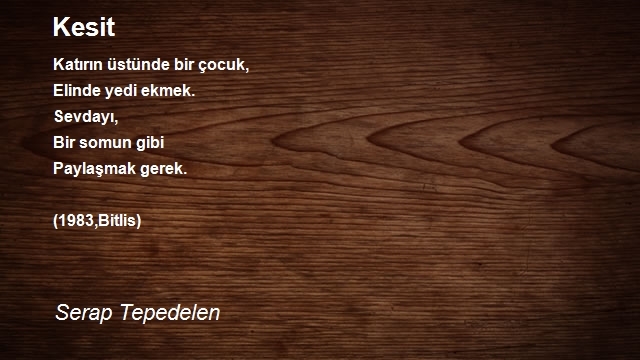 Serap Tepedelen