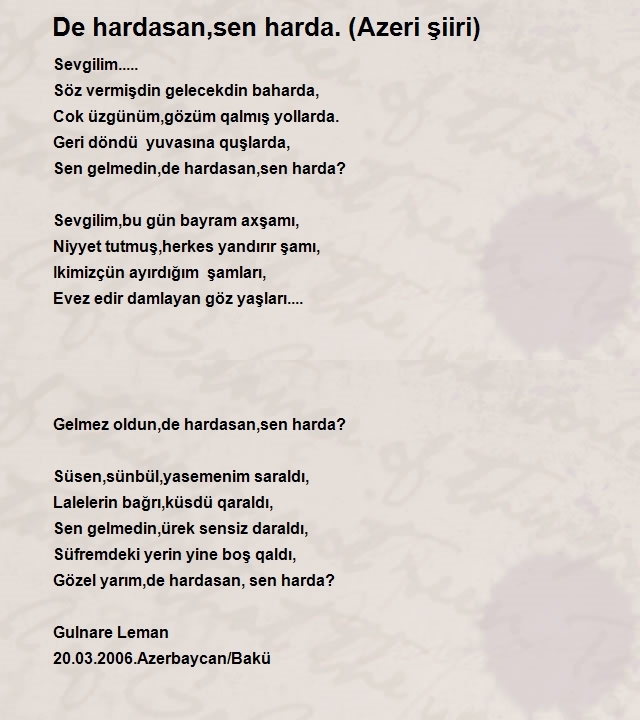 Gulnare Leman