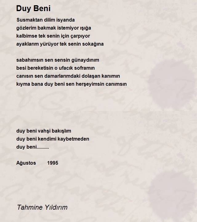 Tahmine Yıldırım
